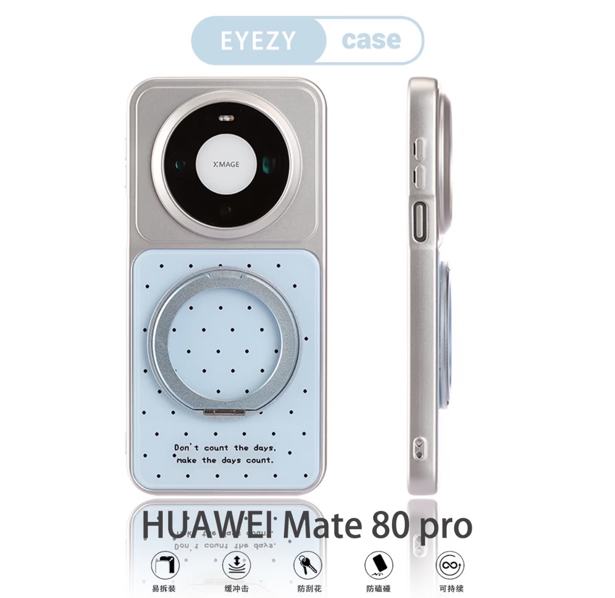 Huawei Pura 70 - DECLAREYAO เคสแข็งแบบด้านรุ่น Original Light สำหรับ Huawei