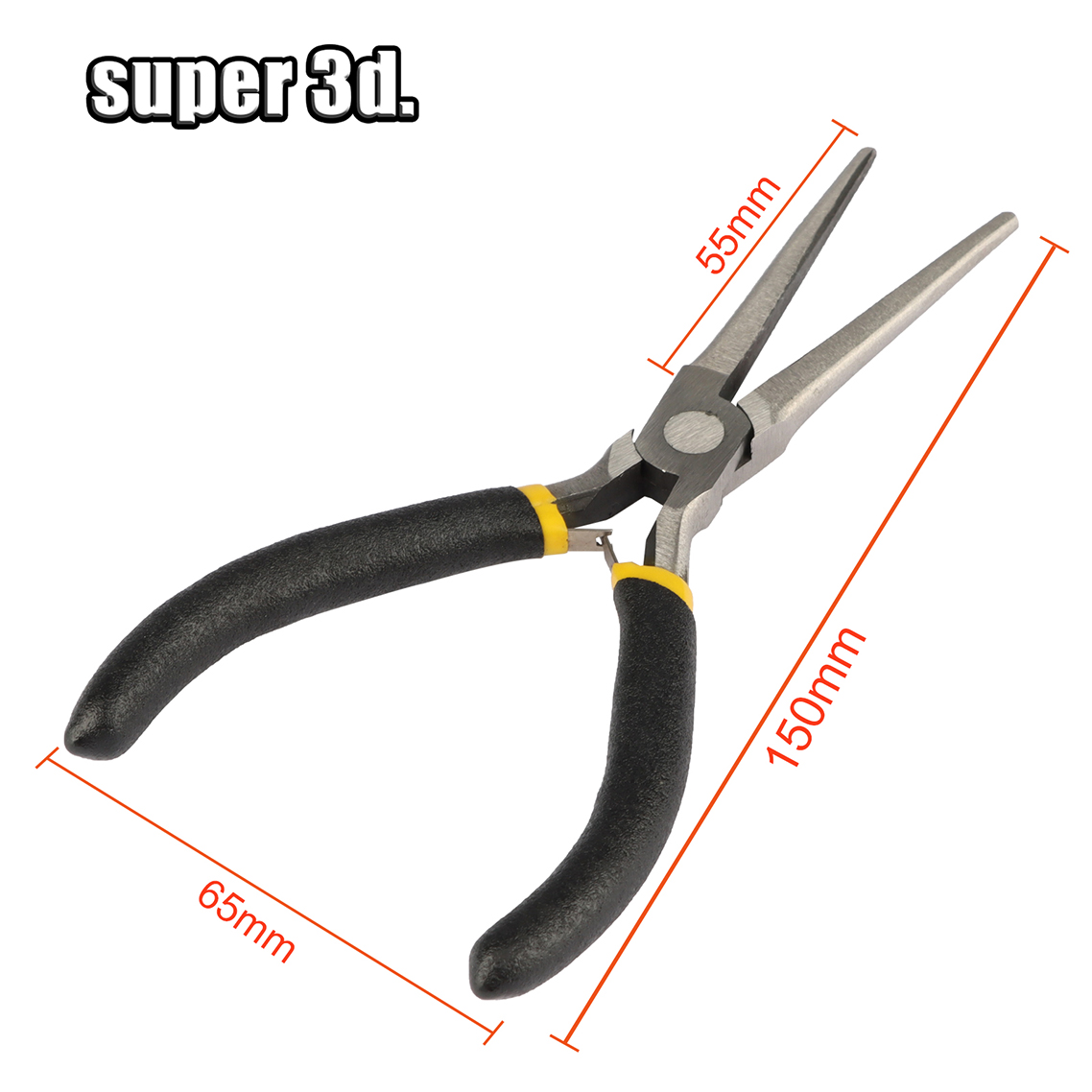 Electronics Gadgets Sale - Mini เข็มจมูกคีมเหล็กคาร์บอนสำหรับ3D เครื่องพิมพ์ DIY Handmade ชุดเครื่องประดับแหลมยาว