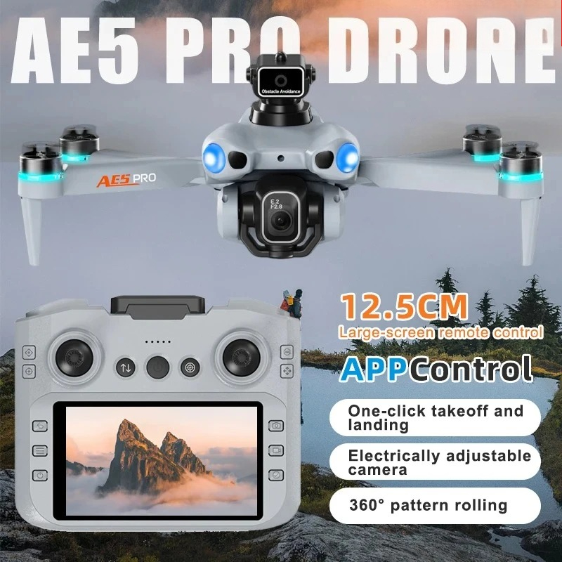 Electronics New Gadgets - โดรนรุ่นใหม่ 2026 AE5 พร้อมกล้อง 4K ระดับมืออาชีพ