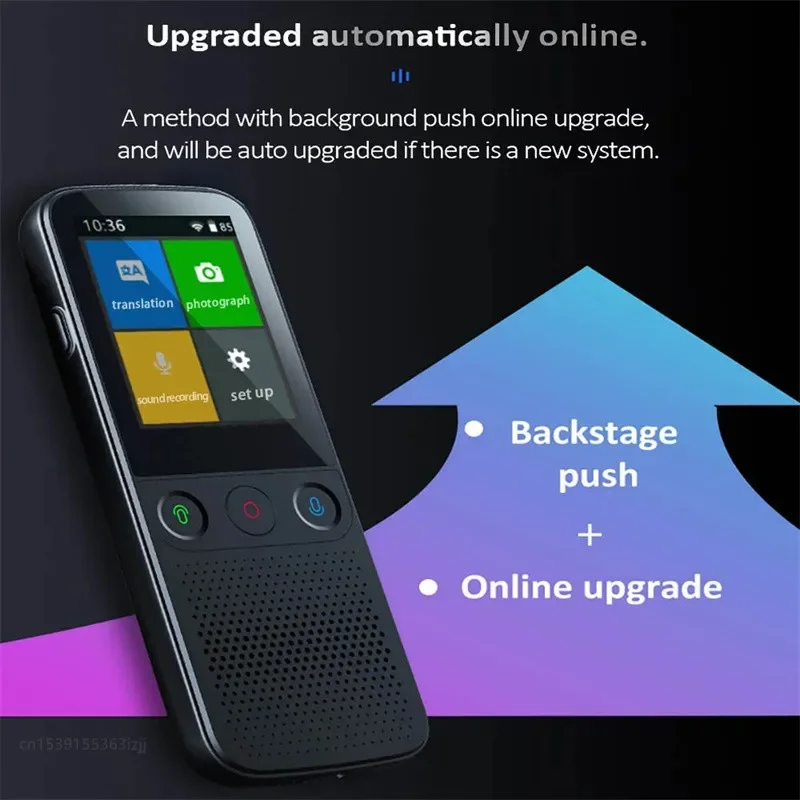 Portable Translator Device - เครื่องแปลภาษาอัจฉริยะแบบพกพา รุ่น T10 Pro ปี 2026