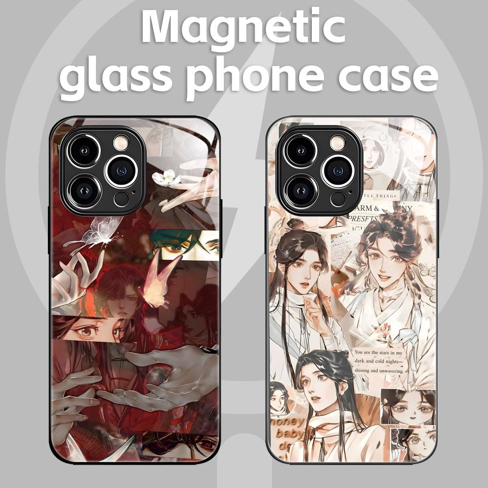 Apple Iphone 15 Pro Max - อะนิเมะร้อนสวรรค์อย่างเป็นทางการ's Blessingเคสโทรศัพท์สําหรับiPhone 16 15 14 13