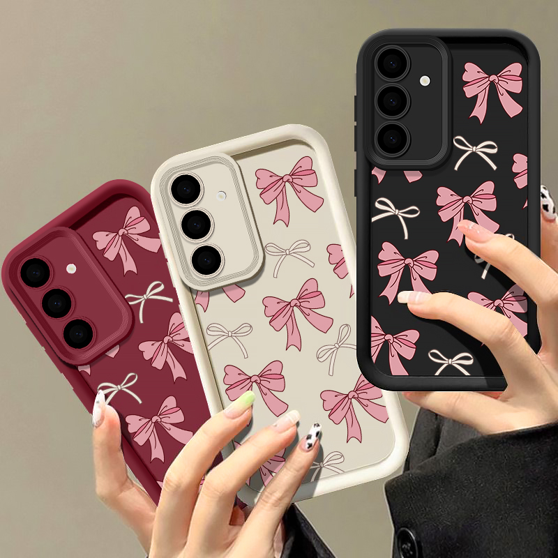 เคสซิลิโคนลายโบว์ไท สำหรับ Sam - Samsung Galaxy A55 บทวิจารณ์และราคา