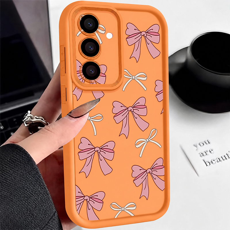 เคสซิลิโคนลายโบว์ไท สำหรับ Sam - Samsung Galaxy A55 บทวิจารณ์และราคา
