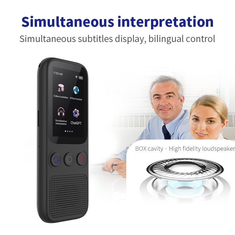 อุปกรณ์แปลภาษาการแปลภาพด้วยเสี - Portable Translator Device บทวิจารณ์และราคา