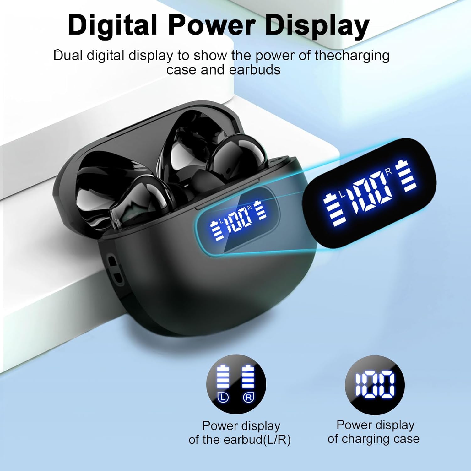 หูฟังไร้สายรุ่นใหม่ BT 5.4 TWS - Earbuds Anc Wireless บทวิจารณ์และราคา