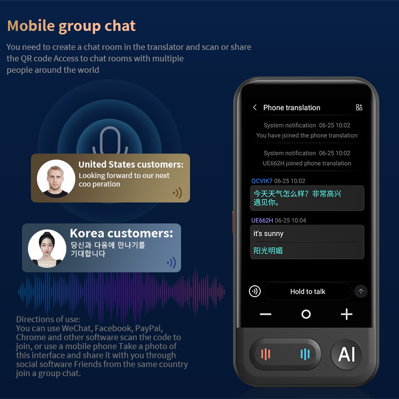 เครื่องแปลภาษาพกพา Z16 อัจฉริย - Portable Translator Device บทวิจารณ์และราคา