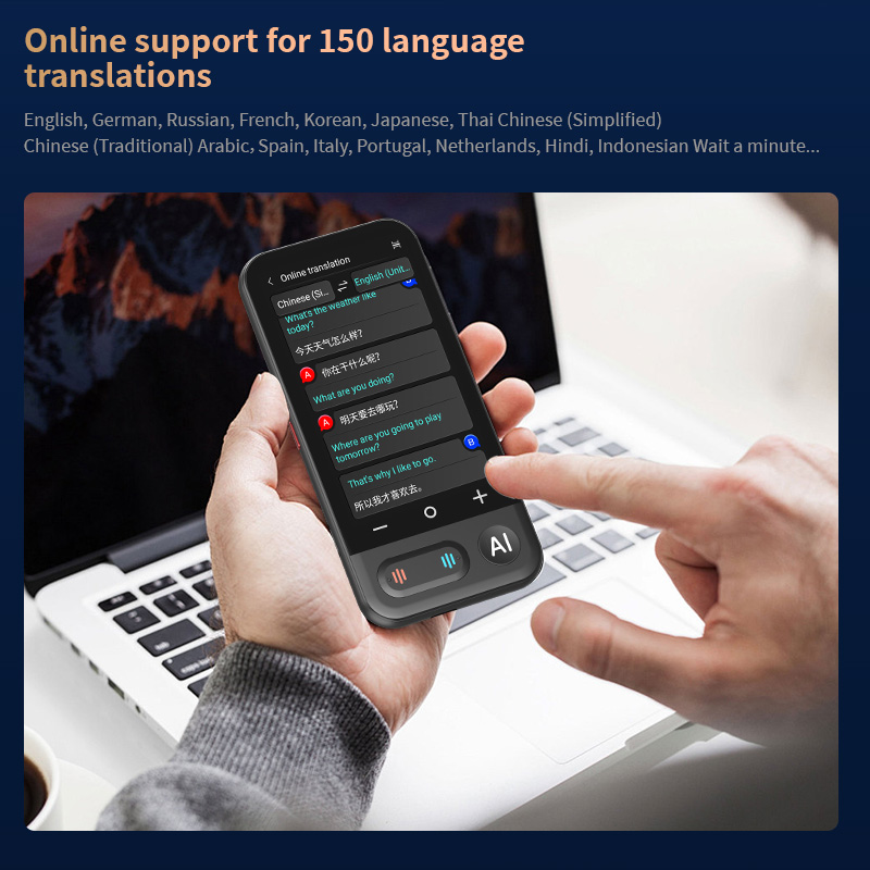 เครื่องแปลภาษาพกพา Z16 อัจฉริย - Portable Translator Device บทวิจารณ์และราคา