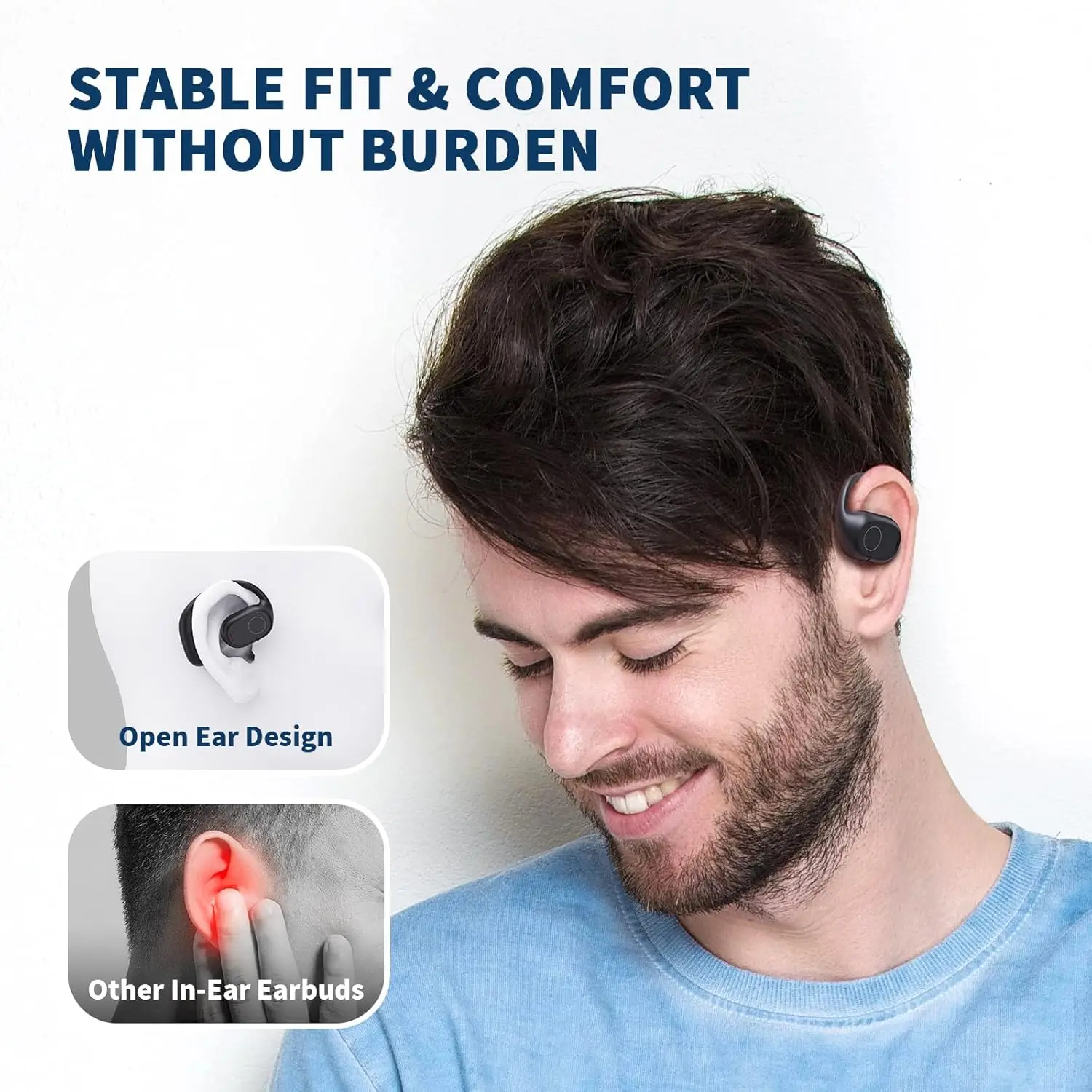 UYUXIO OWS หูฟังไร้สายดิจิตอลจ - Earbuds Anc Wireless บทวิจารณ์และราคา
