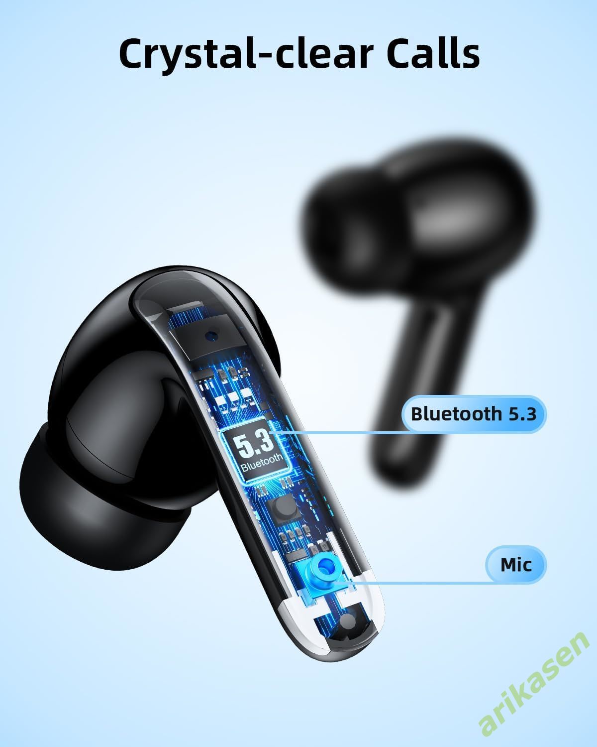 ANC หูฟังบลูทูธ Active Noise C - Earbuds Anc Wireless บทวิจารณ์และราคา