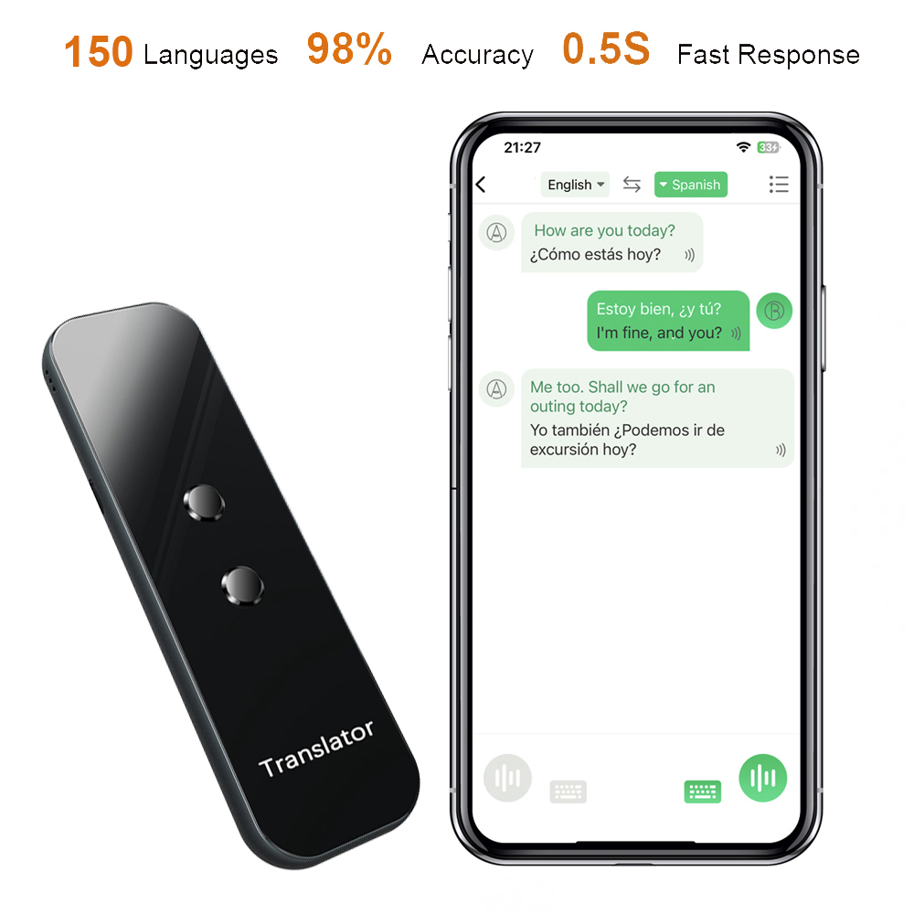 อุปกรณ์แปลภาษาแบบทันที 1 เครื่ - Portable Translator Device บทวิจารณ์และราคา