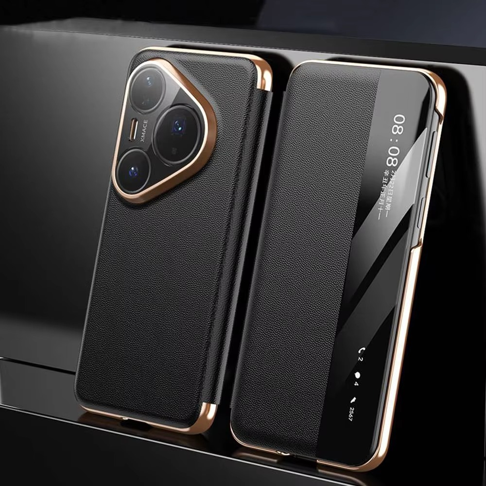 เคสโทรศัพท์แบบฝาพับหนังแท้คุณภ - Huawei Pura 70 บทวิจารณ์และราคา