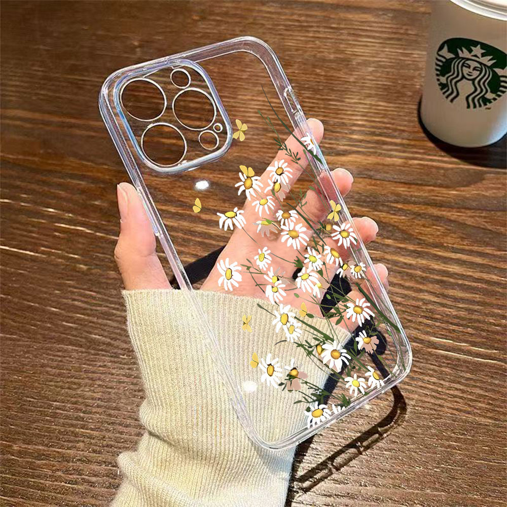 เคสโทรศัพท์ลายดอกเดซี่ใหม่ สำห - Apple Iphone 15 Pro Max บทวิจารณ์และราคา