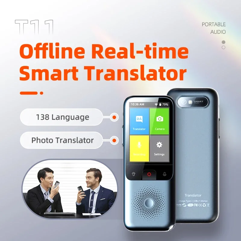 T11 เครื่องแปลภาษาอัจฉริยะ 138 - Portable Translator Device บทวิจารณ์และราคา