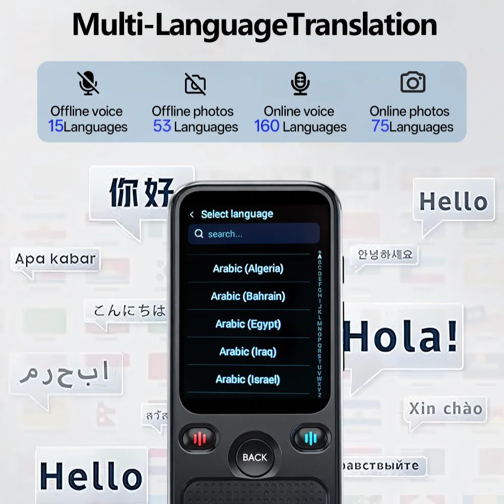 เครื่องแปลภาษาพกพา MSAI T20 รอ - Portable Translator Device บทวิจารณ์และราคา