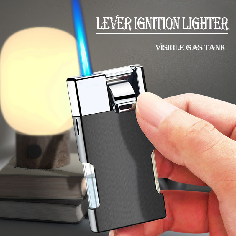 ไฟแช็กแก๊สบิวเทนโลหะเปลวไฟสีฟ้ - Electronics Gadgets Sale บทวิจารณ์และราคา