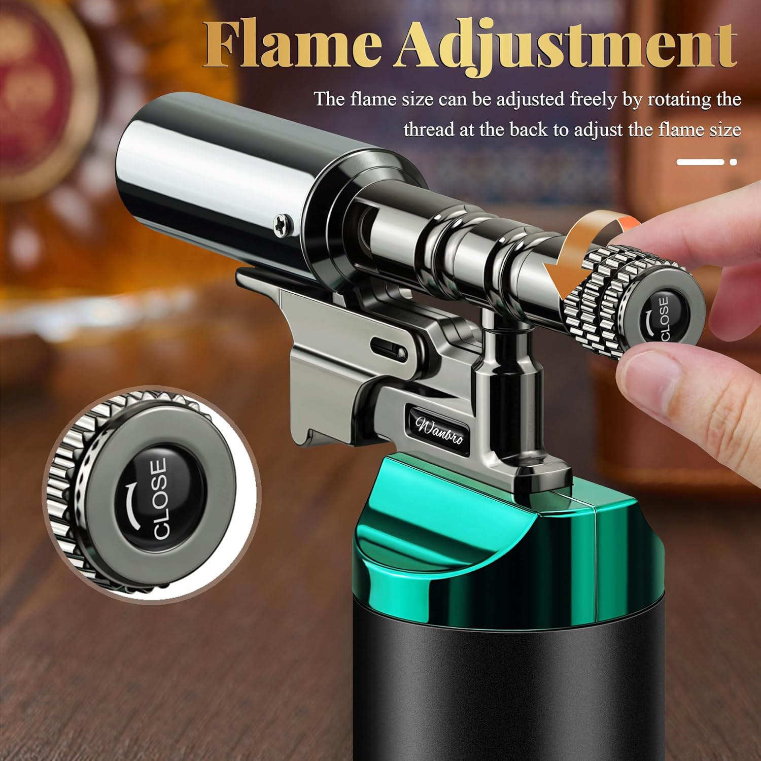 ปืนพ่นไฟแบบพกพา เปลวไฟสีน้ำเงิ - Electronics Gadgets Sale บทวิจารณ์และราคา