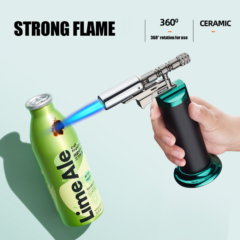 ปืนพ่นไฟแบบพกพา เปลวไฟสีน้ำเงิ - Electronics Gadgets Sale บทวิจารณ์และราคา