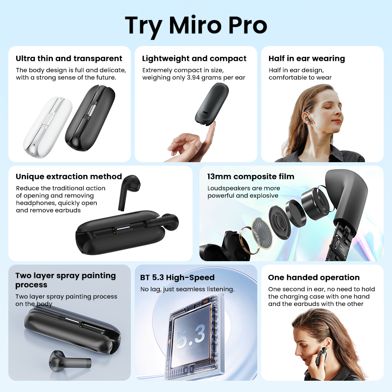 หูฟังไร้สาย IMIKI T12SE รองรับ - Earbuds Anc Wireless บทวิจารณ์และราคา
